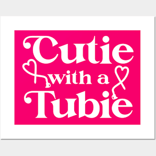 Cutie With A Tubie Feeding Tube Awareness G-button G-tube Posters and Art